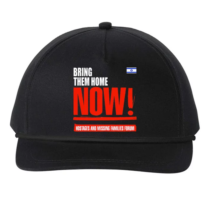 Bring Them Home Now Snapback Five-Panel Rope Hat