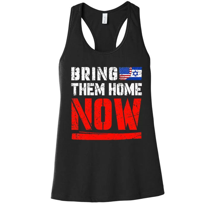 Bring Them Home Now Bring Them Back Women's Racerback Tank