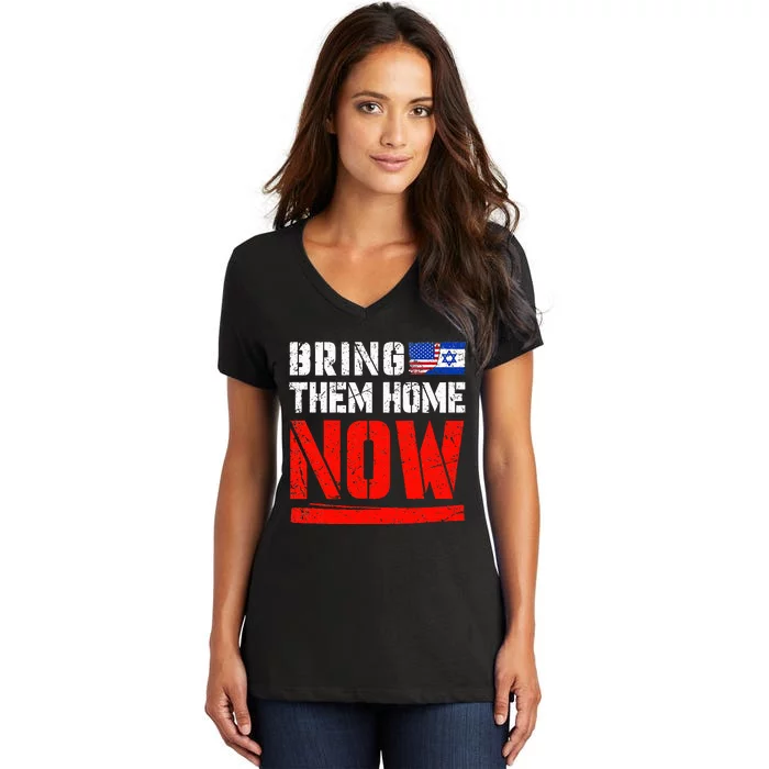 Bring Them Home Now Bring Them Back Women's V-Neck T-Shirt