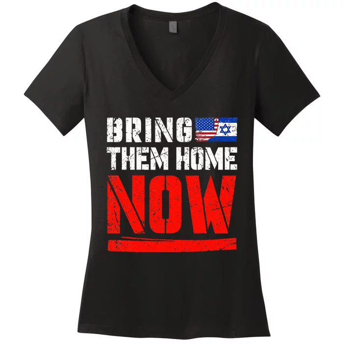 Bring Them Home Now Bring Them Back Women's V-Neck T-Shirt