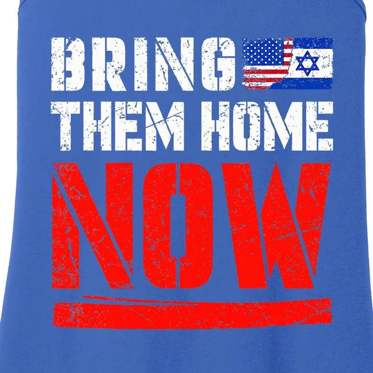 Bring Them Home Now , Bring Them Back , Israel Strong Ladies Essential Tank