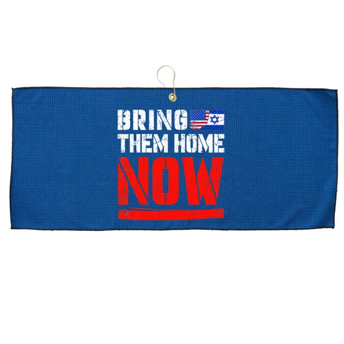 Bring Them Home Now , Bring Them Back , Israel Strong Large Microfiber Waffle Golf Towel