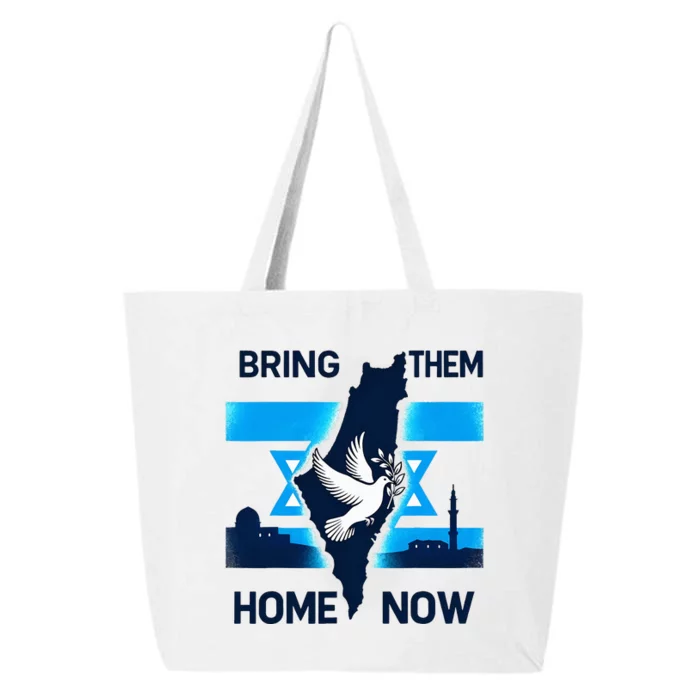 Bring Them Home Now! Stand With Israel Flag America 25L Jumbo Tote