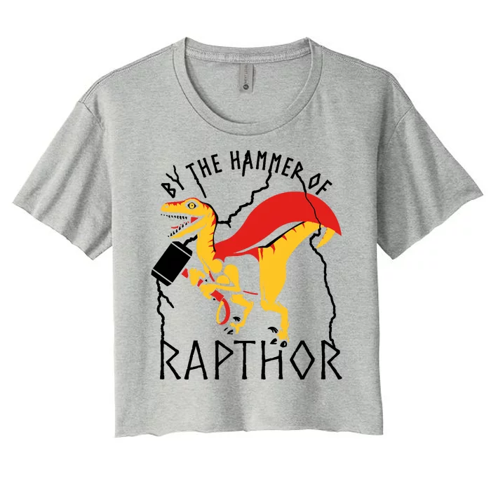 By The Hammer Of Rapthor Women's Crop Top Tee