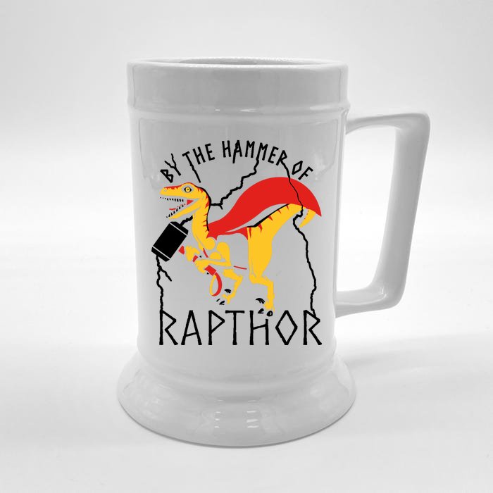 By The Hammer Of Rapthor Front & Back Beer Stein