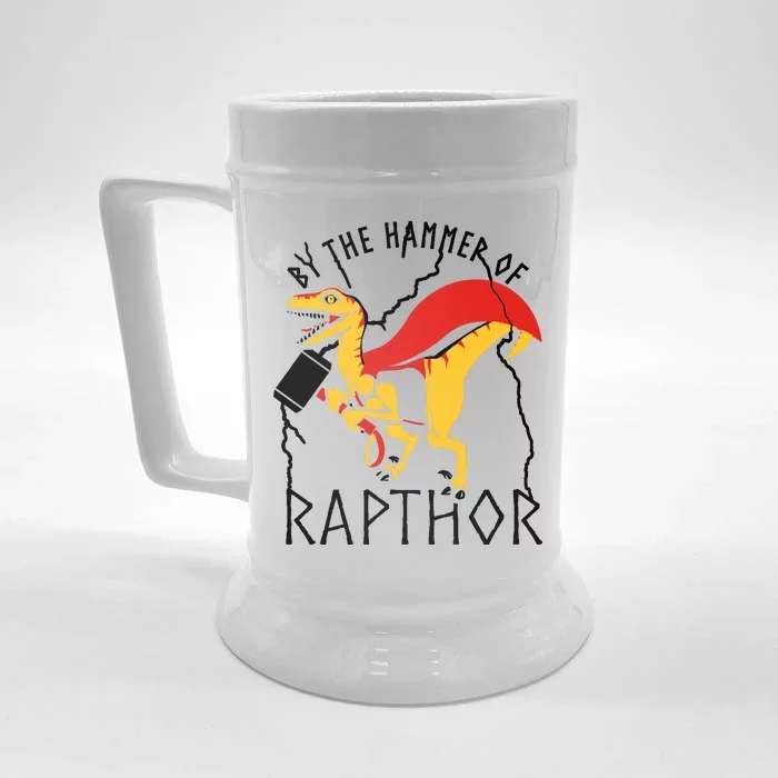 By The Hammer Of Rapthor Front & Back Beer Stein