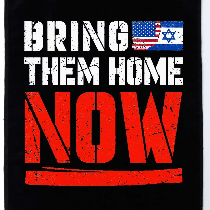 Bring Them Home Now  Bring Them Back  Israel Strong Platinum Collection Golf Towel