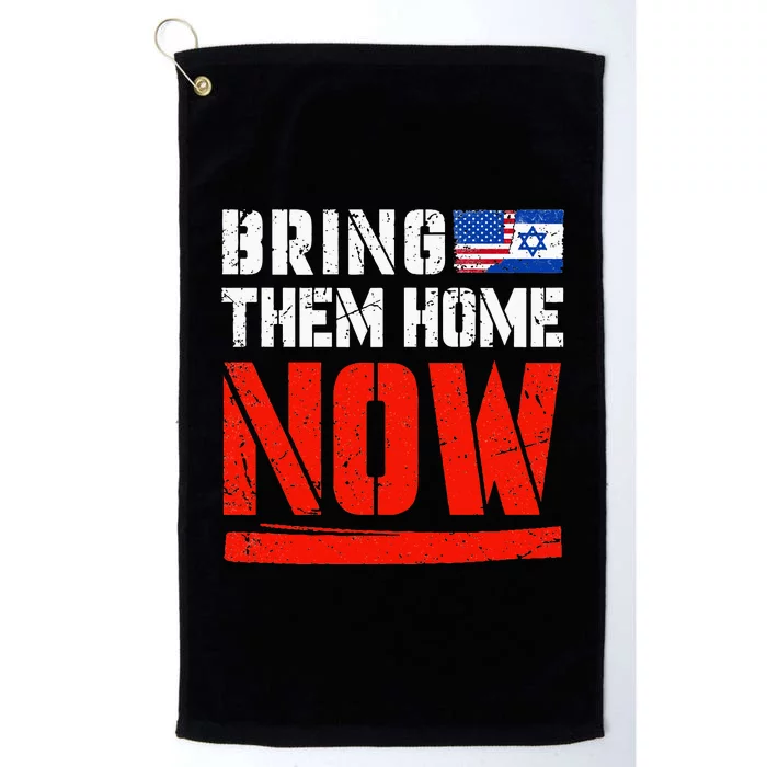 Bring Them Home Now  Bring Them Back  Israel Strong Platinum Collection Golf Towel