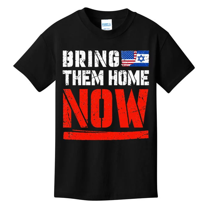 Bring Them Home Now  Bring Them Back  Israel Strong Kids T-Shirt