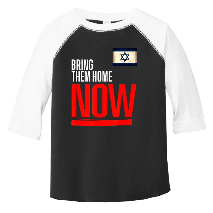 Bring Them Home Now! Stand With Israel Flag Toddler Fine Jersey T-Shirt