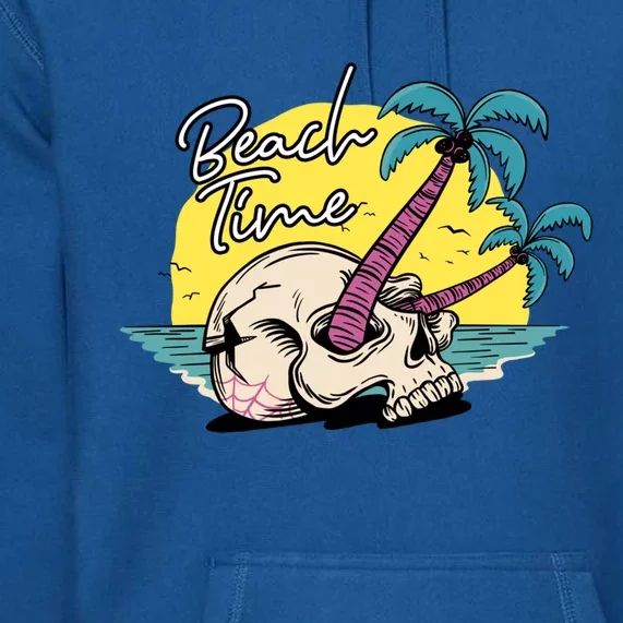 Beach Time Island Beach Funny Gift Premium Hoodie