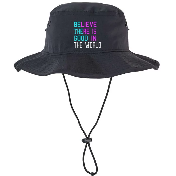 Believe There Is Good In The World Be The Good Kindness Legacy Cool Fit Booney Bucket Hat