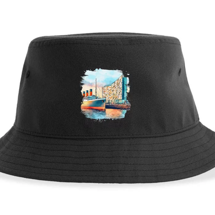 Belfast Travel Ireland Trip Souvenir You Had Me In Belfast Sustainable Bucket Hat