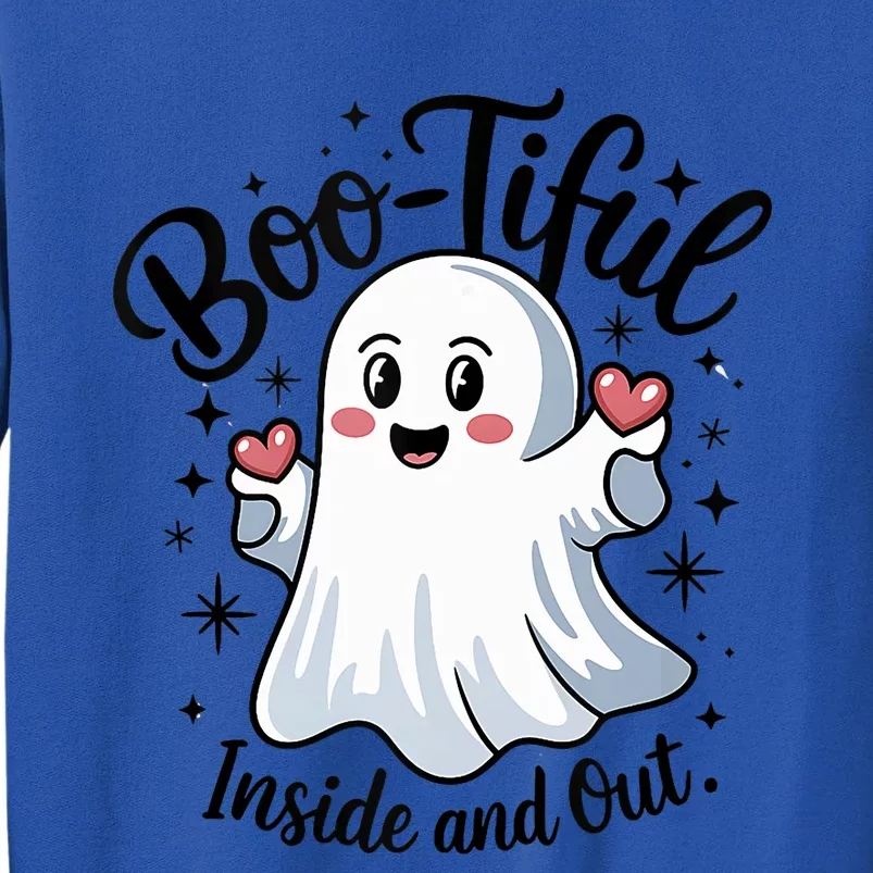 Boo Tiful Inside And Out – Cute Halloween Apparel Tall Sweatshirt