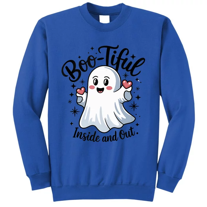 Boo Tiful Inside And Out – Cute Halloween Apparel Tall Sweatshirt