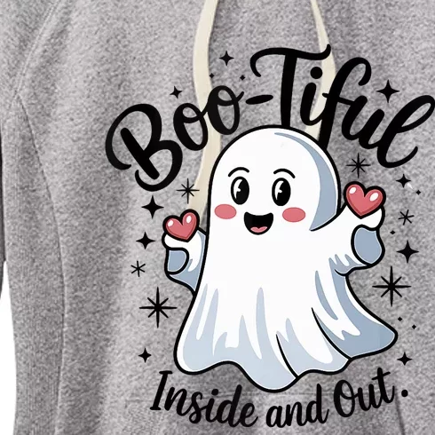 Boo Tiful Inside And Out – Cute Halloween Apparel Women's Fleece Hoodie