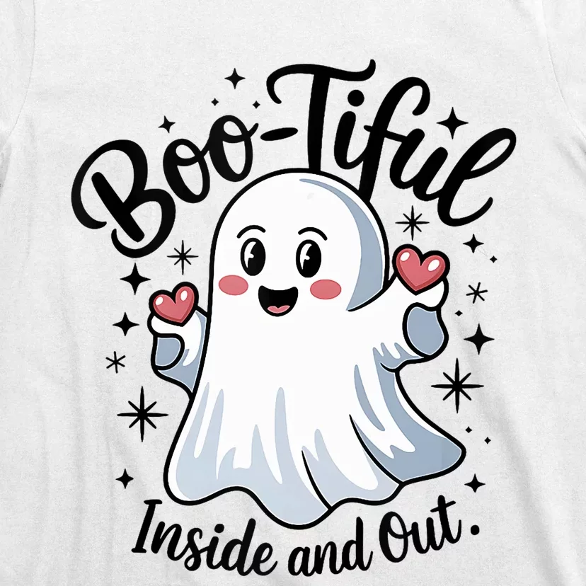 Boo Tiful Inside And Out – Cute Halloween Apparel T-Shirt