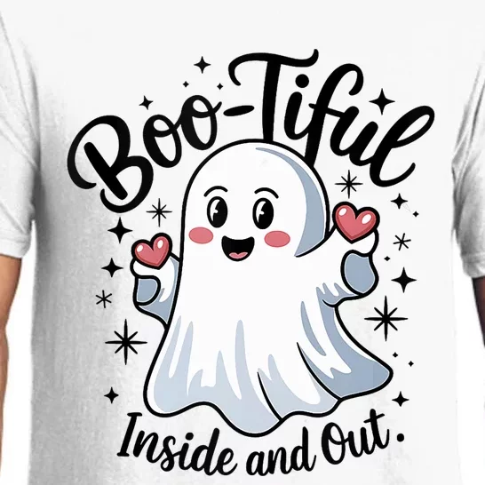 Boo Tiful Inside And Out – Cute Halloween Apparel Pajama Set