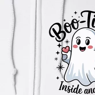 Boo Tiful Inside And Out – Cute Halloween Apparel Full Zip Hoodie