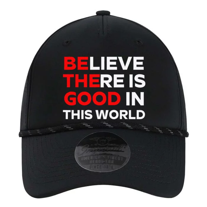 Believe There Is Good In This World Performance The Dyno Cap