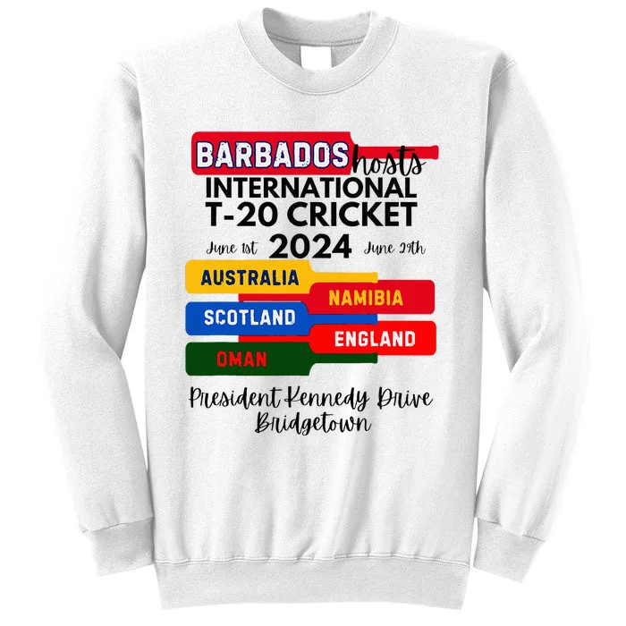 Barbados T20 International Cricket 2024 Sweatshirt