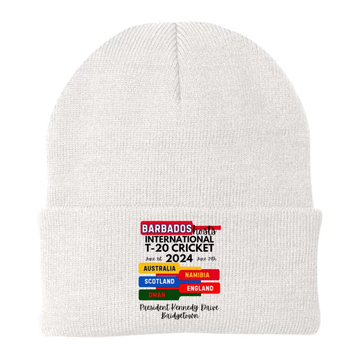 Barbados T20 International Cricket 2024 Knit Cap Winter Beanie