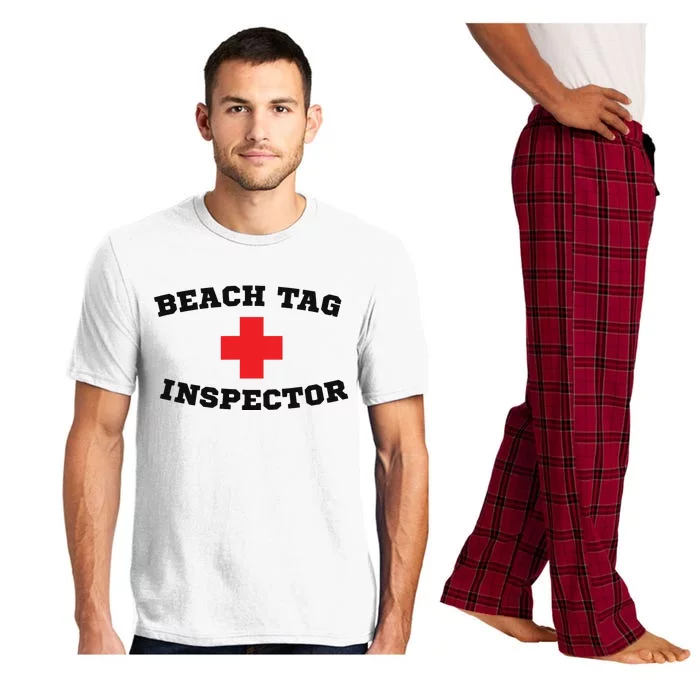 Beach Tag Inspector Pajama Set