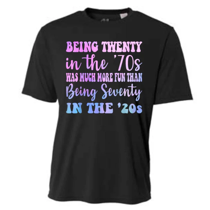 Being Twenty In The 70s Was Much More Fun Than Cooling Performance Crew T-Shirt