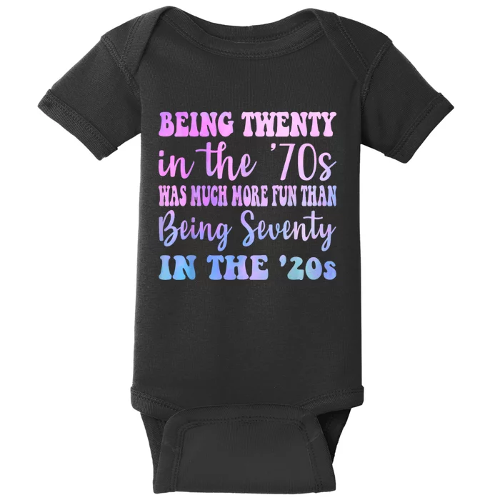 Being Twenty In The 70s Was Much More Fun Than Baby Bodysuit