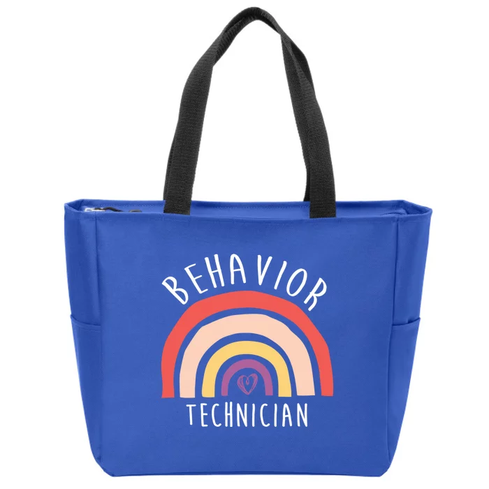 Behavior Technician Info Behavioral Tech Rbt Cool Gift Zip Tote Bag