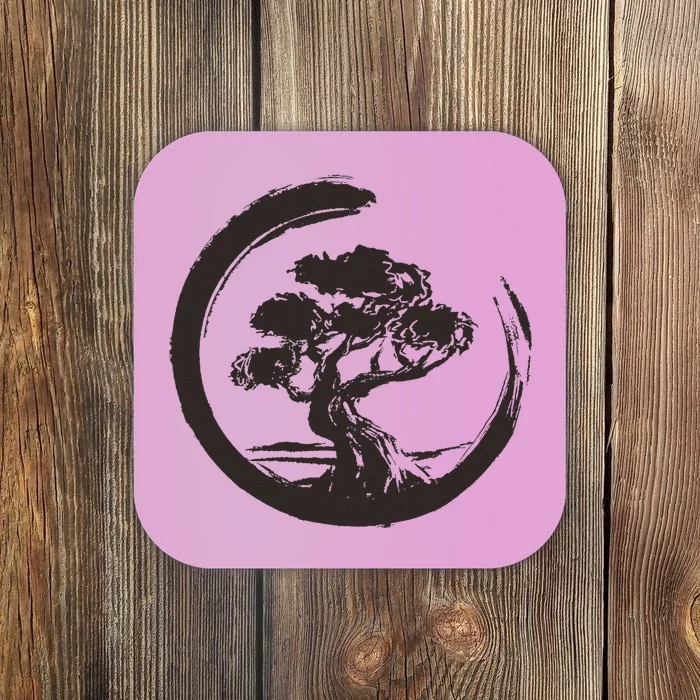 Bonsai Tree Japanese Art Zen Bonsai Master Coaster