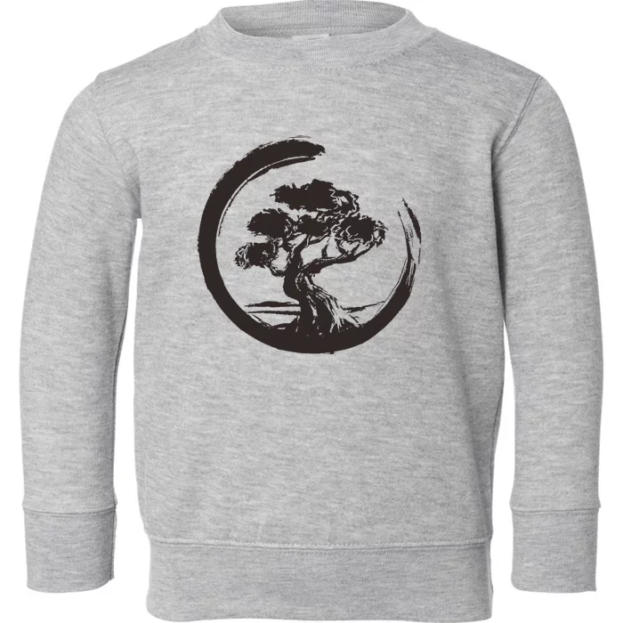 Bonsai Tree Japanese Art Zen Bonsai Master Toddler Sweatshirt