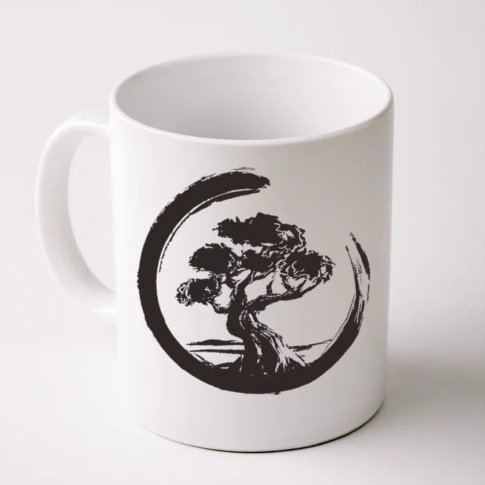 Bonsai Tree Japanese Art Zen Bonsai Master Front & Back Coffee Mug