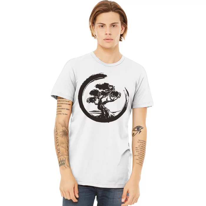 Bonsai Tree Japanese Art Zen Bonsai Master Premium T-Shirt