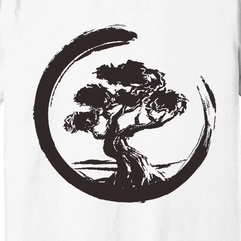 Bonsai Tree Japanese Art Zen Bonsai Master Premium T-Shirt