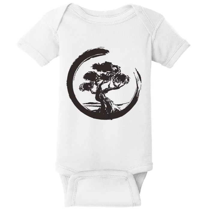 Bonsai Tree Japanese Art Zen Bonsai Master Baby Bodysuit