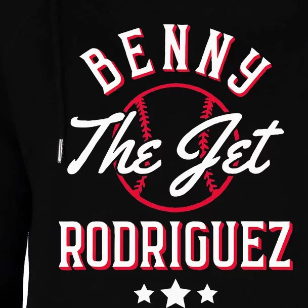 Benny The Jet Rodriguez Womens Funnel Neck Pullover Hood