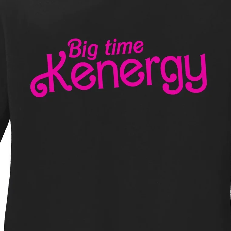 Big Time Kenergy Ladies Long Sleeve Shirt