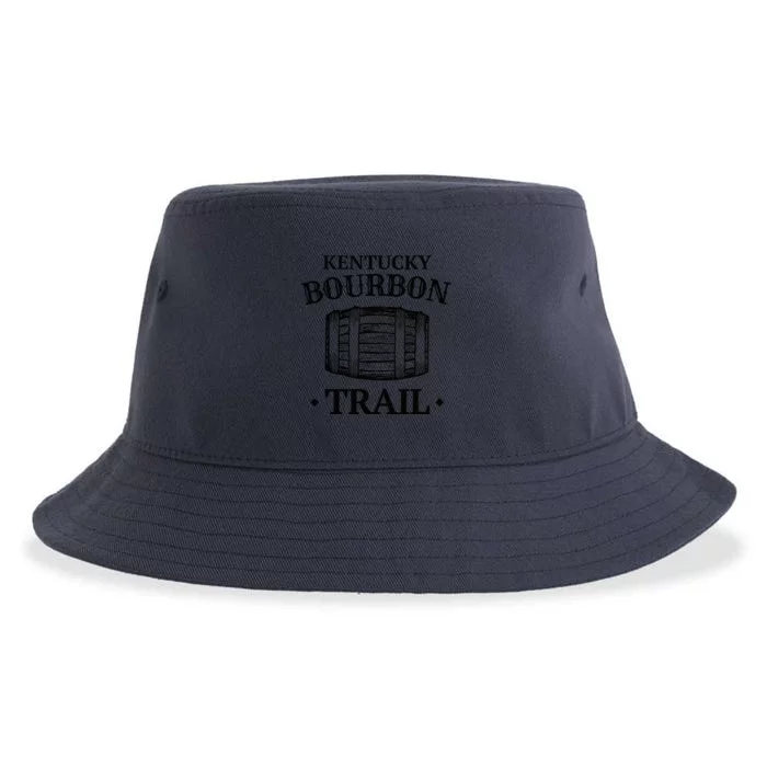 Bourbon Trail Kentucky KY Whiskey Gift Sustainable Bucket Hat