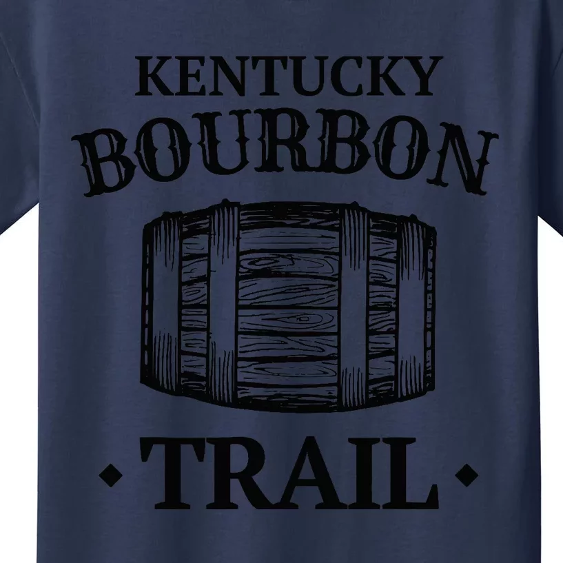 Bourbon Trail Kentucky KY Whiskey Gift Kids T-Shirt