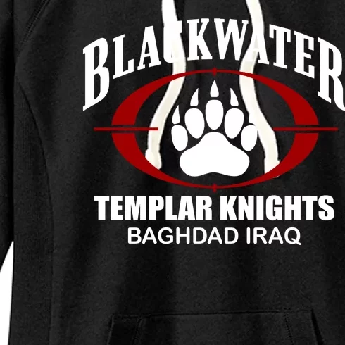 Blackwater Templar Knights Baghad Iraq Women's Fleece Hoodie