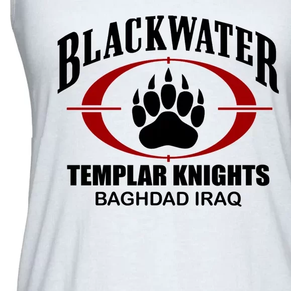 Blackwater Templar Knights Baghad Iraq Ladies Essential Flowy Tank