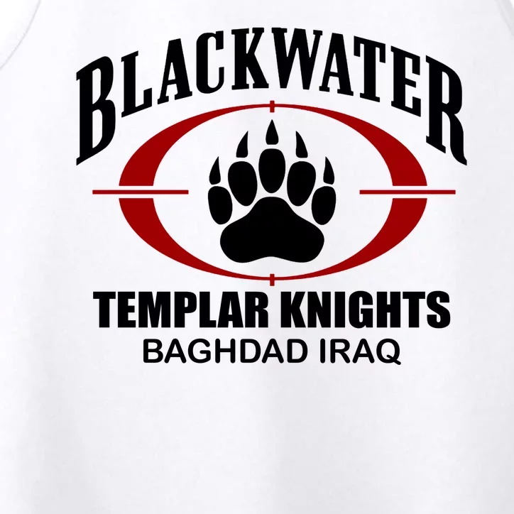 Blackwater Templar Knights Baghad Iraq Performance Tank