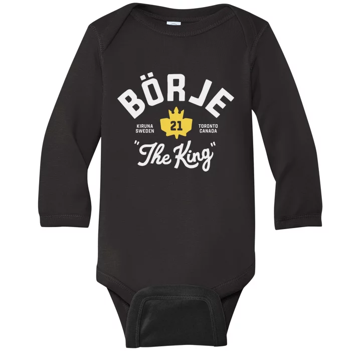 Borje The King Baby Long Sleeve Bodysuit