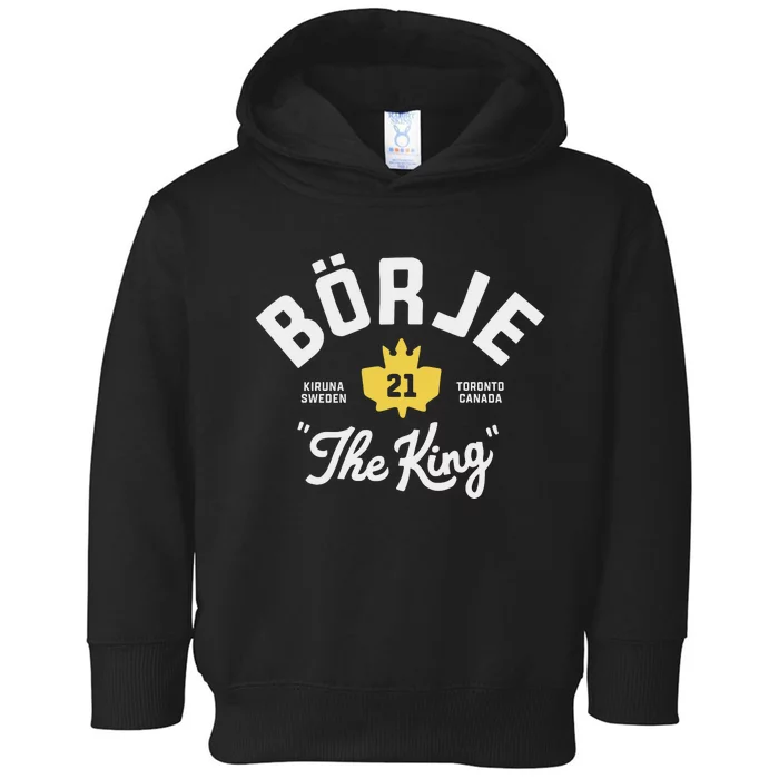 Borje The King Toddler Hoodie