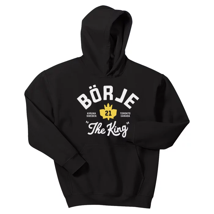 Borje The King Kids Hoodie