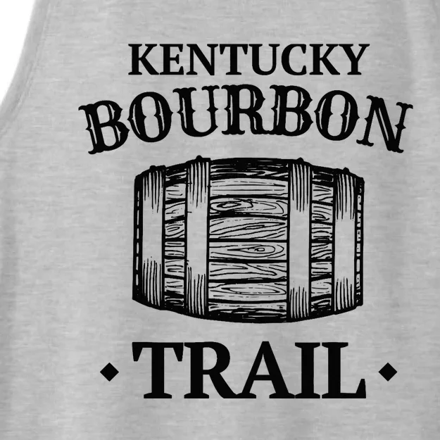 Bourbon Trail Kentucky KY Whiskey Gift Ladies Tri-Blend Wicking Tank