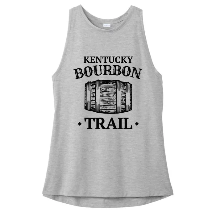 Bourbon Trail Kentucky KY Whiskey Gift Ladies Tri-Blend Wicking Tank