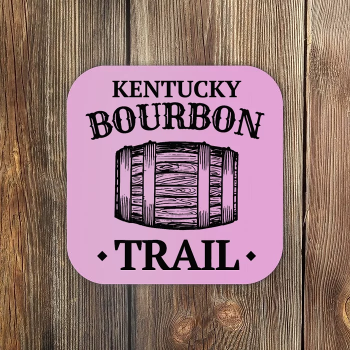 Bourbon Trail Kentucky KY Whiskey Gift Coaster