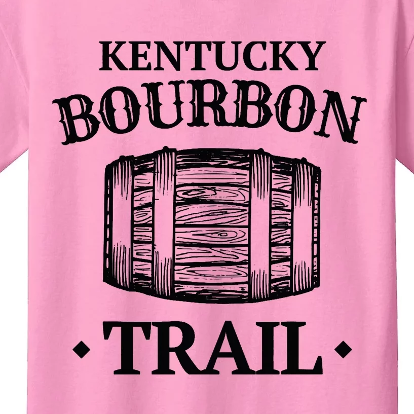 Bourbon Trail Kentucky KY Whiskey Gift Kids T-Shirt